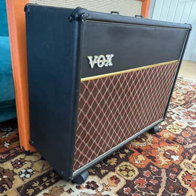Vintage Vox AC30 2x12 Guitar Combo Cabinet Amplifier EMPTY Unloaded Box image 5