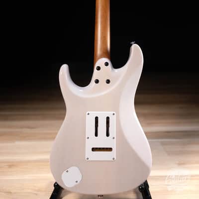 Ibanez AZ2204N Prestige HSS Guitar w/ Case – Antique White Blonde image 7