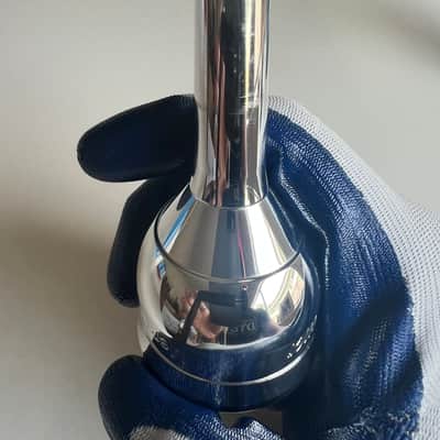 Mercer and Barker MB3 Power Tuba Mouthpiece Silver Plated image 6