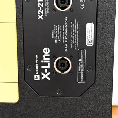 Electro-Voice (EV) X2-212/90 12" Vertical Line Array Loudspeaker (PAIR) CG01YBG image 9