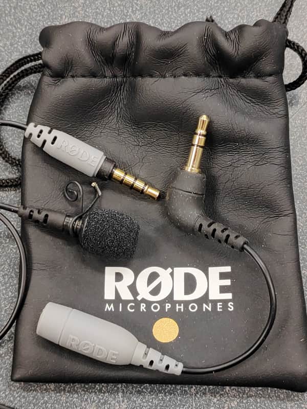 RODE smartLav+ Smartphone Lavalier Microphone 2014 - Present - Black image 1