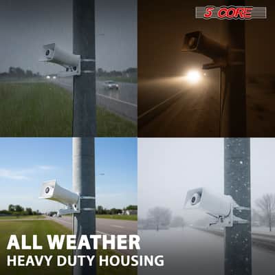 5 Core 6 Inch PA Horn 200W Loud Speaker 8Pc Bull Horn Loud Audio 8Ohm All Weather Indoor Outdoor image 6