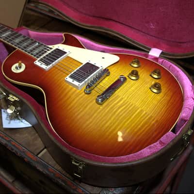 Gibson Custom Shop '59 Les Paul Standard Reissue 2020 - Present - Washed Cherry Sunburst VOS image 6