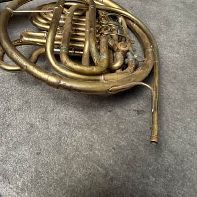 King H.N. White French Horn Double 1959? - Gold Laquer image 9