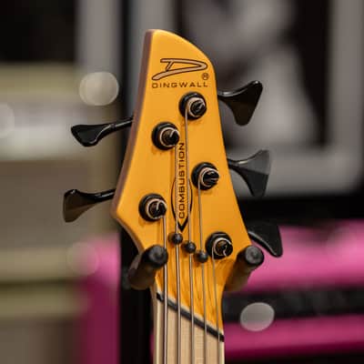 Dingwall NG3 Nolly Getgood 5-String - Lamborghini Orange image 5