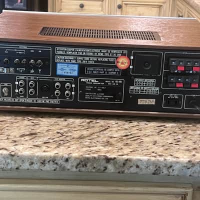 ROTEL RX-404 "AM/FM Stereo Receiver Cleaned, Tested, New LED'S image 11