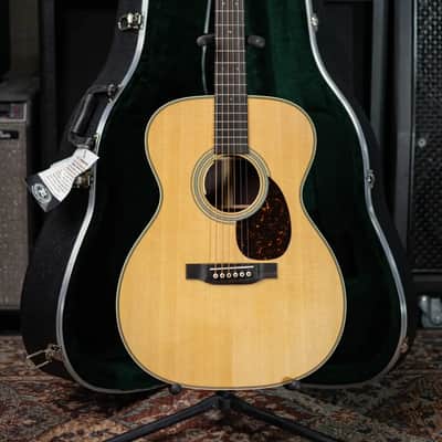 Martin OM-28E Standard Series Acoustic/Electric Guitar with Hardshell Case image 13