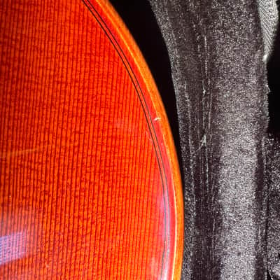 Beautiful 4/4 Panis Angelicus Cello w/ Bow & Hard Rolling Case image 17