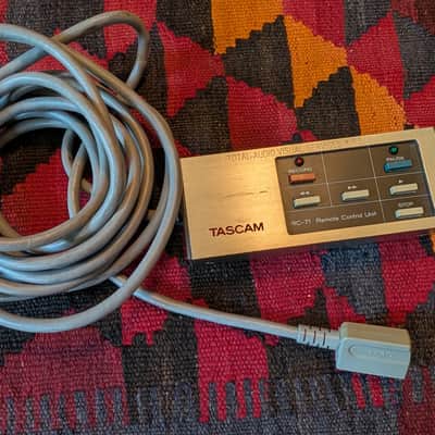 TASCAM RC-71 Remote Control TESTED (For TASCAM 22-4, 32, 34B, 42, 42N, 44, 44OB, 48, 48-OB, & 34B / 112, 122 MKII, 122, 133 & 234) image 2