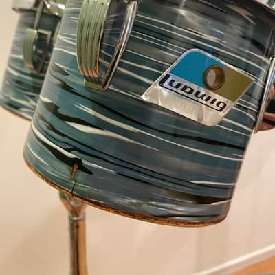 Ludwig Concert Toms Blue Oyster Pearl image 2