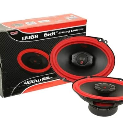 Cerwin Vega V468 Vega Series 6×8″ 75W RMS (400W Peak Power Handling) 2-way Coaxial Speaker Set image 5