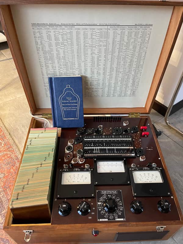 Funke W20 Röhrenprüfgerät tube tester  1955-1969 image 1
