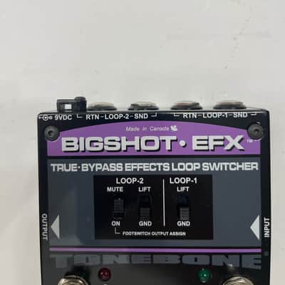 Radial Engineering Bigshot EFX V2 True Bypass Effects Loop Switcher Guitar Pedal image 2