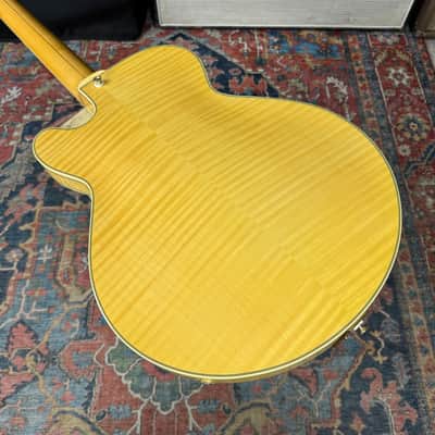 2013 D'Angelico NYSS 3BFM Custom Semi Hollow Body Flame Maple image 9