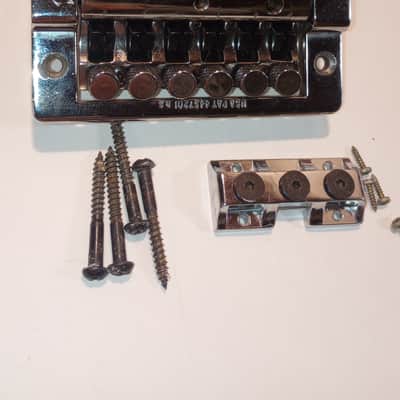Vintage Kahler Flyer Tremelo Bridge and Locking Nut USA PAT 4457201 DS image 12