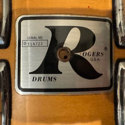 Rogers XP-10 Dyna-Sonic 8x14" Maple Snare Drum 1981 - 1984 - Natural Maple image 2