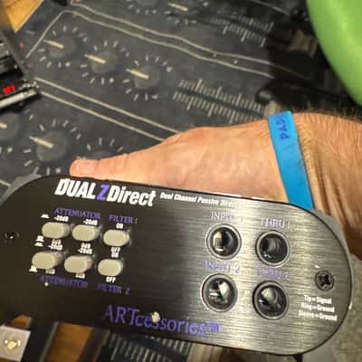 ART DualZDirect Dual Professional Passive Direct Box 2010 - Present - Black image 2