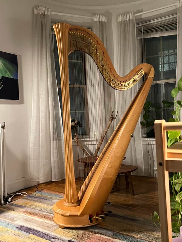 Lyon & Healy Lyon & Healy Style 100 Concert Grand Harp mid-2000s - Natural