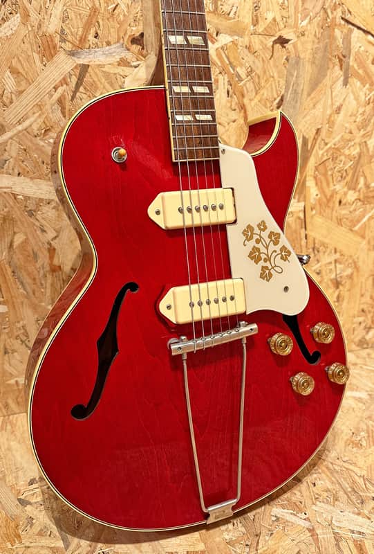 Pre Owned Gibson Memphis 2015 ES-295 Limited Edition Cherry Inc. Case image 1