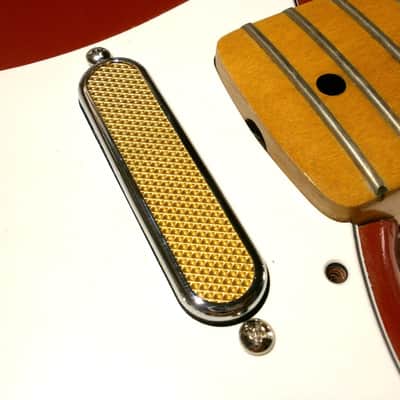 Stratocaster GOLD FOIL Pickup 1pc Q FOILCASTER 6.2kOhm Strat Mustang Fits Fender Bridge Middle Neck image 2