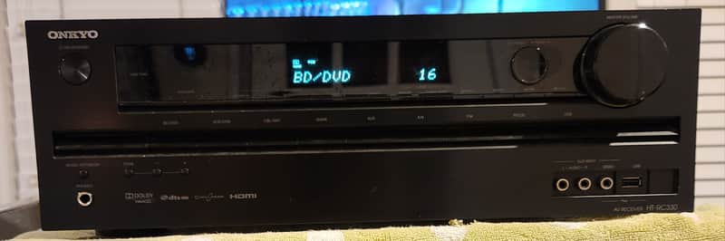 Onkyo Onkyo HT-RC330 5.1-channel home theater A/V receive 90s - Black image 1