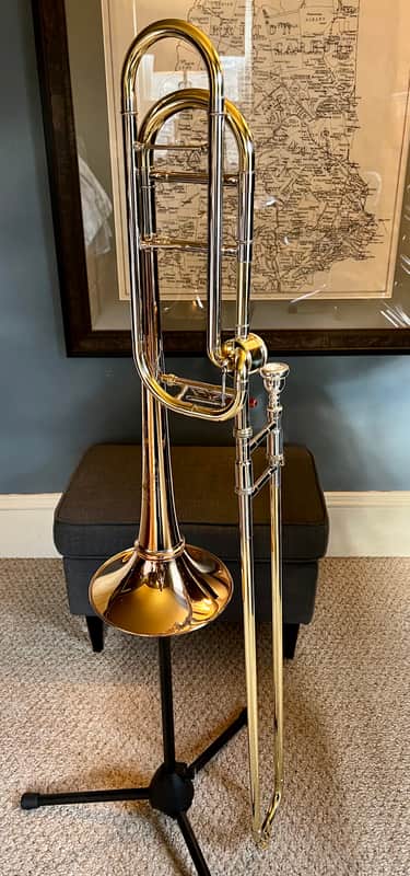 S. E. Shires Tenor Trombone Ralph Sauer Bell image 1