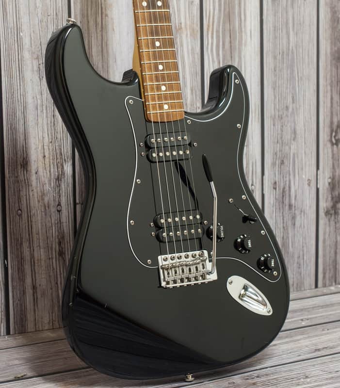 Fender Mexican Standard Strat HH Black | Reverb