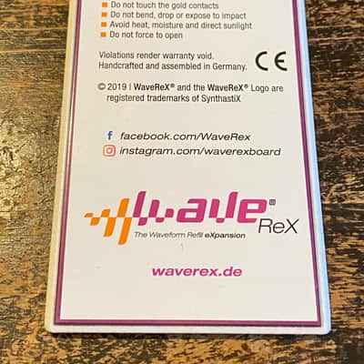 Waverex Card for Korg M1, Wavestation, M3R, T-Series image 2