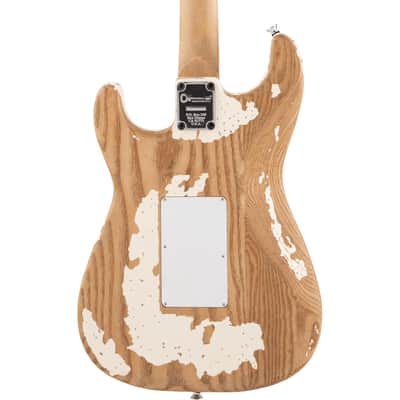 Charvel Henrik Danhage Limited Edition Signature Pro-Mod So-Cal Style 1 HS FR M, Maple Fingerboard, White Relic image 6