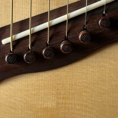 Brian Applegate SJ Fan Fret Multiscale Brazilian Rosewood image 6