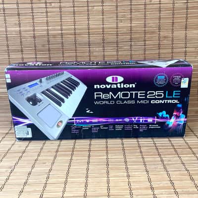 Novation ReMOTE 25 LE • USB MIDI Controller Keyboard • 25-Key • with box, power adapter + usb cable image 9