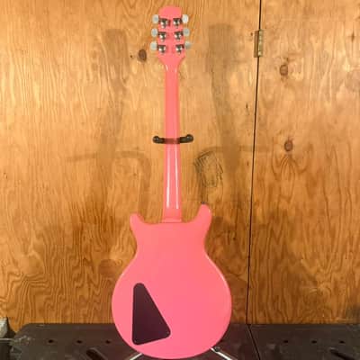 2005 Hamer USA Korina Special Jr. Flamingo Pink - SN 554291 w/ Hardshell Case image 4