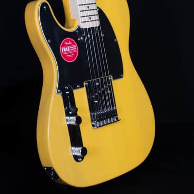 Squier Affinity Series Telecaster Left-Handed, Maple FB, Butterscotch Blonde image 4