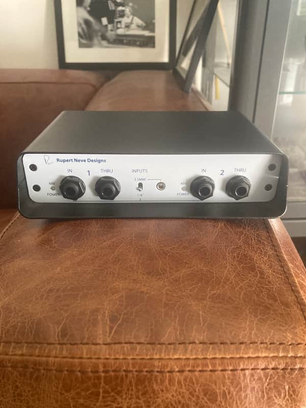 Rupert Neve Designs RNDI-S Stereo Active Transformer Direct Box 2018 - Present - White image 1