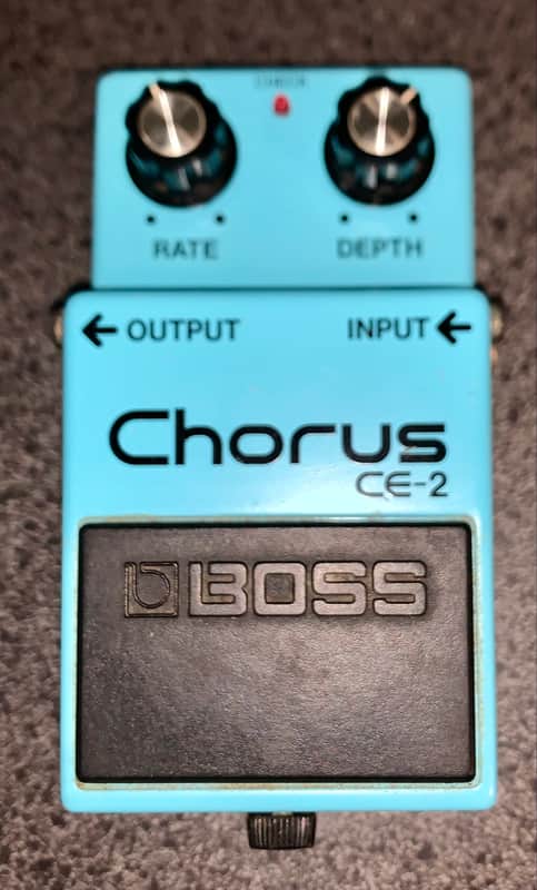 Vintage 1980’s Boss CE-2 Chorus analog guitar effects pedal made in japan image 1