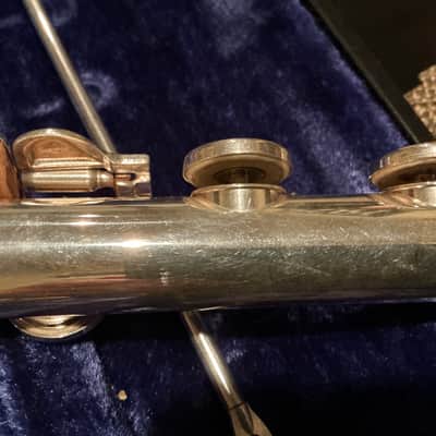 Gemeinhardt 2SP Straght-Headjoint Flute with Offset G 2010s - Silver-Plated image 7
