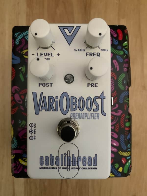 Catalinbread VariOboost Preamplifier (4-Knob) 2024 - Present - White image 1
