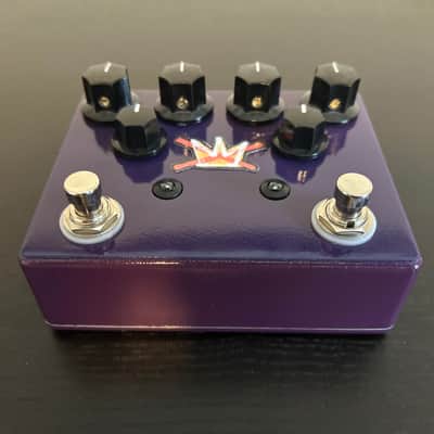 Ly Rock No Kings Dual Twin Blues Tone Overdrive Boost Distortion Electric Guitar Pedal image 2
