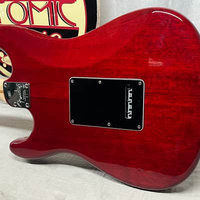Fender American Select Stratocaster Strat HSS - Crimson Red Electric Guitar image 11