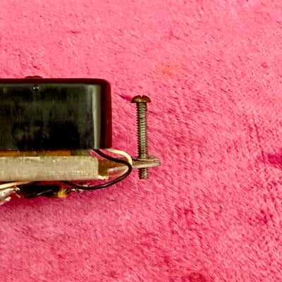 1960's Gibson P-90 Soapbar Guitar Pickup with Cover Vintage Circa 1966-1968 image 11