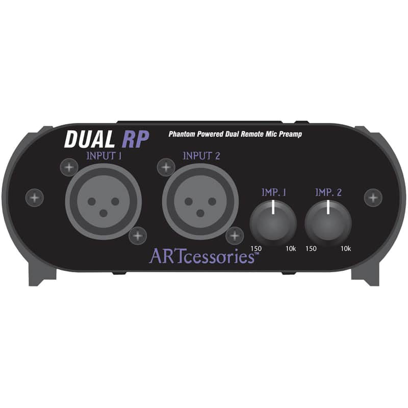 ART Dual RP Dual Phantom Powered Mic Preamplifier image 1