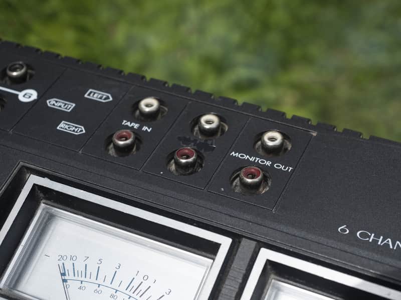1979 JVC Victor MI-5000 6 channel stereo mixer with spring reverb