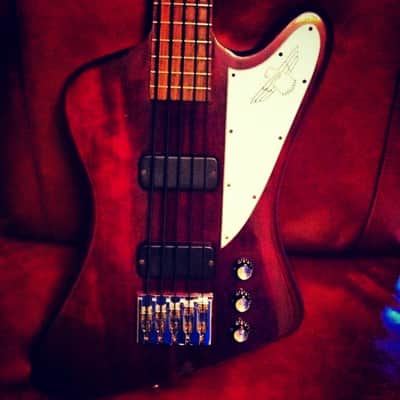 Gibson Thunderbird Cherry Red 5-String RARE! image 6