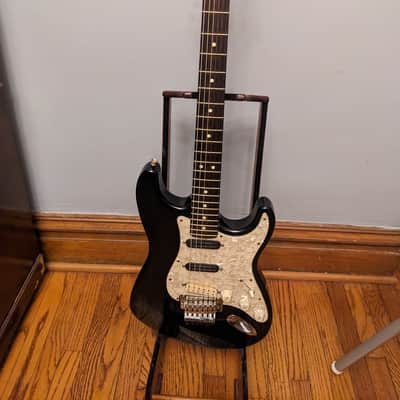 Fender American Floyd Rose Classic Stratocaster with Rosewood Fretboard 1992 - 1998 - Black image 1