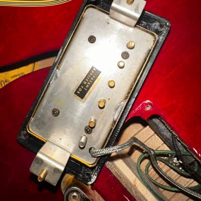 Gibson ES-355 with Maestro Vibrola 1964 Cherry 100% Original image 12