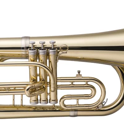 John Packer JP2054 Key of Marching Euphonium w/ABS Hard Plastic Case, Mouthpiece & Valve Oil image 2