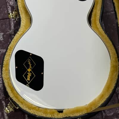 2025 IGC Epiphone Inspired by Gibson Les Paul Custom Alpine White New Unplayed Auth Dlr 8lb10oz #610 image 13