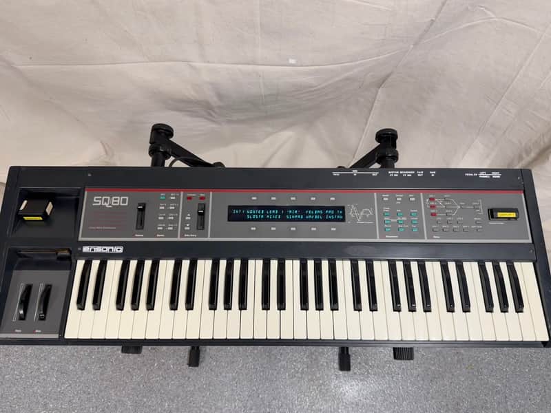 Ensoniq SQ-80 Cross Wave Synthesizer 1988 - Black