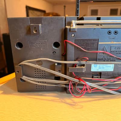 Vintage Sony CFS-3000 Detachable Speaker System Stereo Cassette Recorder WORKS image 8