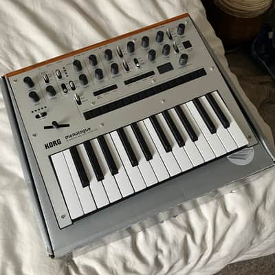 Korg Monologue Monophonic Analog Synthesizer 2016 - Present - Silver